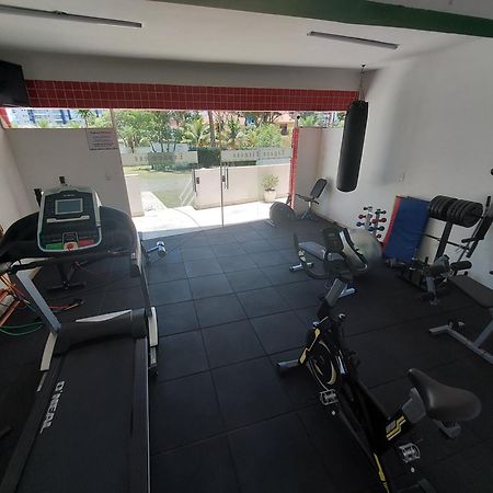 Apartamento A 50M Praia Maitinga, Wifi, Churrasqueira Na Varanda Бертиога Екстериор снимка